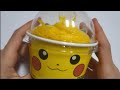 포켓몬빵 피카츄 망고 케이크 개봉 🥭 Pokemon Bread  Mango Cake