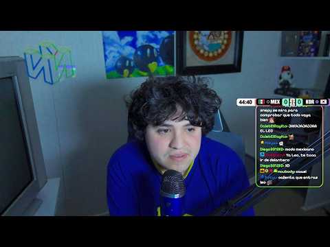 Viendo el partido de México vs Corea después de pasarse el IronMario || Snepy64
