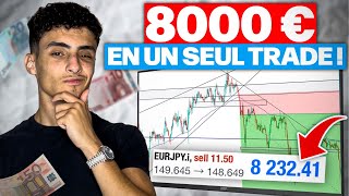 TRADE GAGNANT DE 8 000€ en détail ! 🤯🚀