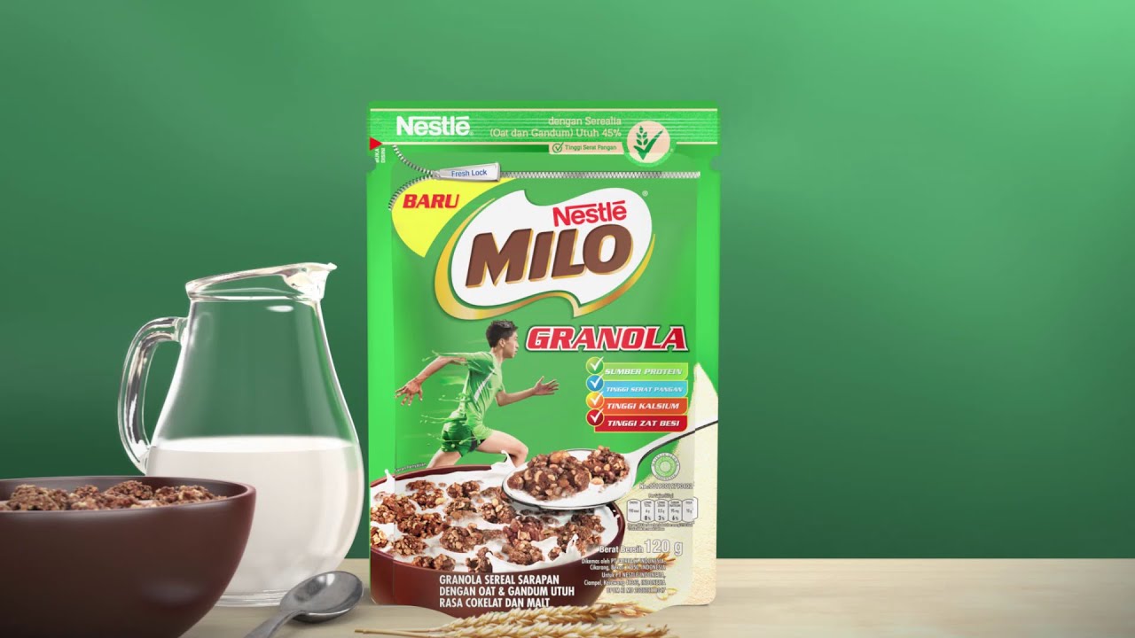 BARU! Sereal Milo Granola YouTube