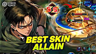 CURRENTLY ALLAIN'S BEST SKIN GAMEPLAY - BEST SKIN ALLAIN - HONOR OF KINGS