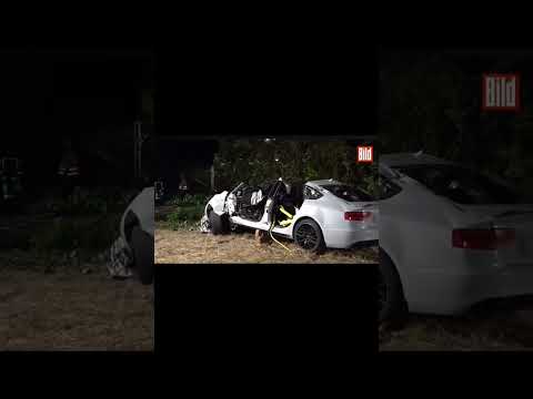 Audi A5 Crash 280 KM/H