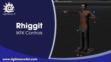 Lightwave 3D Rhiggit IKFK Controls