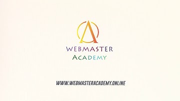 Webmaster Academy intro Video