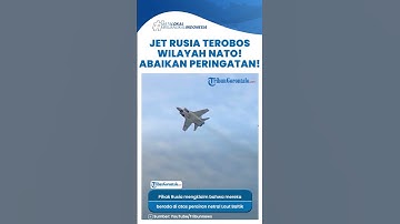 GEJOLAK BARU! 3 Jet Tempur Rusia Masuk Estonia, Langgar Wilayah Udara NATO!