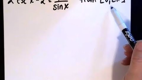 Solving Trig Equations with Reciprocal Identities
