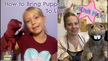 Ep 2- How to Bring Puppets to Life! | Interview | Puppeteer and Puppet Builder | Maestro’s Mates