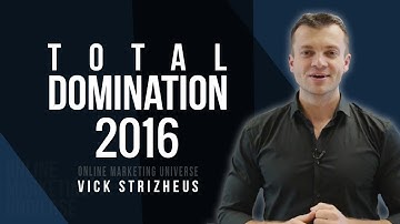 Vick Strizheus Webinar "Total Domination" | Advanced Traffic & Conversion | PART 1