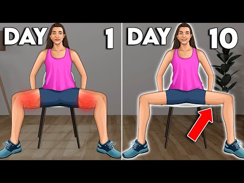 Chair Workout To Get Beautiful Legs While Sitting!