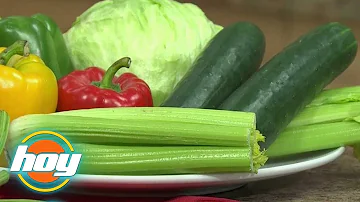 ¿Qué dos verduras hacen perder grasa abdominal?