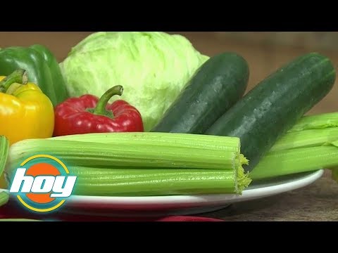 Estas son las mejores verduras para adelgazar | HOY