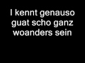 Wolfgang Ambros - I glaub i geh jetzt (Lyrics)