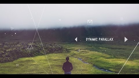Dynamic Parallax Slideshow (After Effects template)