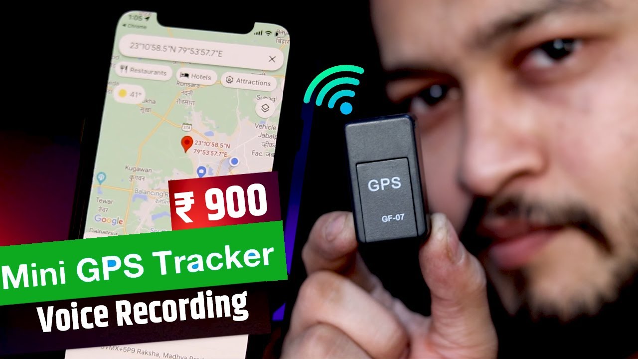 GPS Satellite/Motorbike Tracker with Magnetic Voice Recorder App 