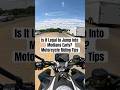 Is It Legal to Jump Into Medians Early? Motorcycle Riding Tips