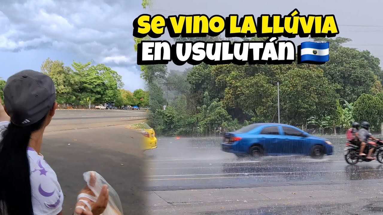 🚨Se vino la llúvia🌧 EN USULUTÁN EL SALVADOR 🇸🇻