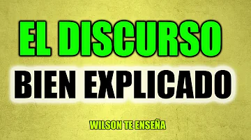 ¿Cuáles son las cinco partes del discurso?