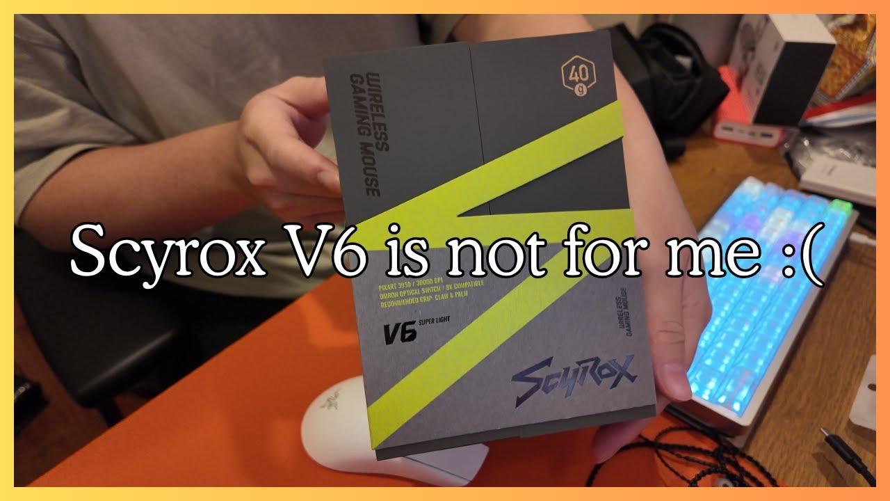 Scyrox V6 Mouse Review – Why I Couldn’t Keep Using It After a Week