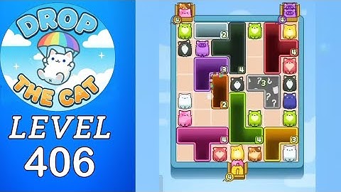 Drop The Cat Level 406 Walkthrough