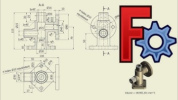 Tutorial FreeCAD - 035 VALVE BODY