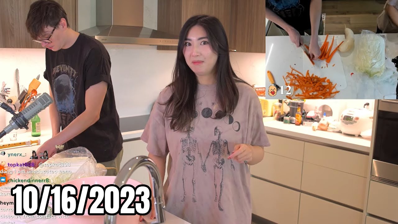 [PART ONE] MAKING KIMCHI WITH STEVE SUPTIC 👩‍🍳👨‍🍳 AND PLAYING HEADS UP! 🙆