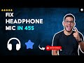 How to FIX the MICROPHONE of the HEADPHONES in WINDOWS 11 in 45 S
