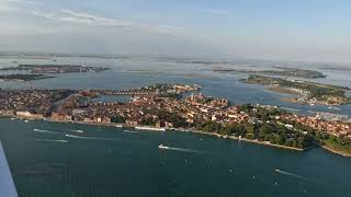 Approaching Nicelli Airport In Venezia By Tecnam Golf P96