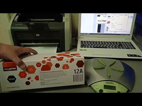 Обзор и проверка качества печати картриджа EasyPrint LH 12A U