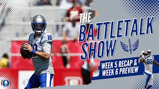 Defenders Home Streak ENDED! | Week 6 Game Preview | UFL BattleTalk Show EP03