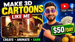 This AI Combo Makes 3D Cartoons FREE — ChatGPT + Google Flow