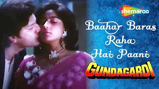 Bahar Baras Raha Hai Paani | Gundagardi (1997) | Audio Song | Aditya Pancholi | Vijayshanti