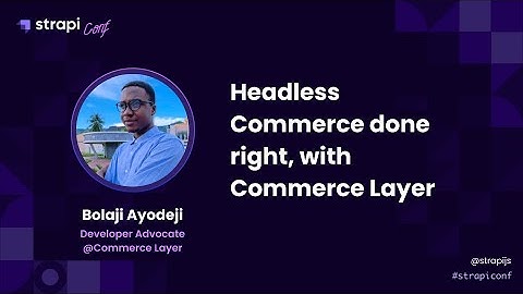 Headless Commerce done right, with Commerce Layer