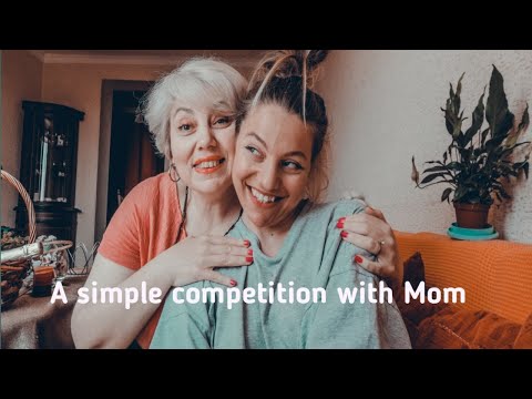 A competition with Mom/შეჯიბრი დედასთან