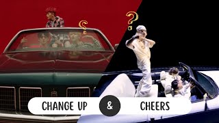 References that 'CHEERS' MV makes to the 'CHANGE UP' MV || SVT LEADERS