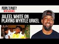 Jaleel White Discusses Myrtle Urkel On 'Family Matters' & Actors In Dresses | People's Party Clip