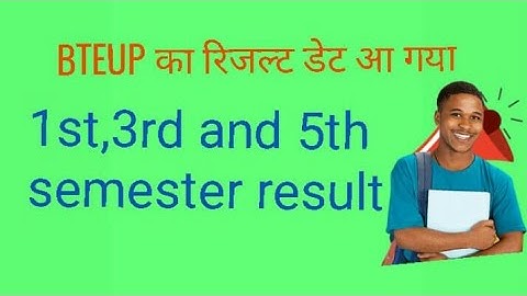 Bteup 2020 result kab aayega