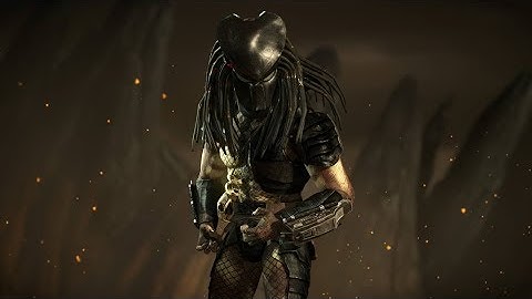 Mortal Kombat X | Predator - All Skins, Intro, X-Ray, Victory Pose, Fatalities, Story Ending