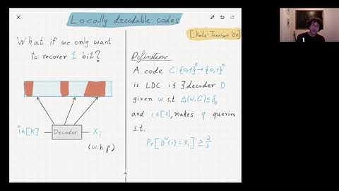 Relaxed Locally Decodable Codes   Part 1