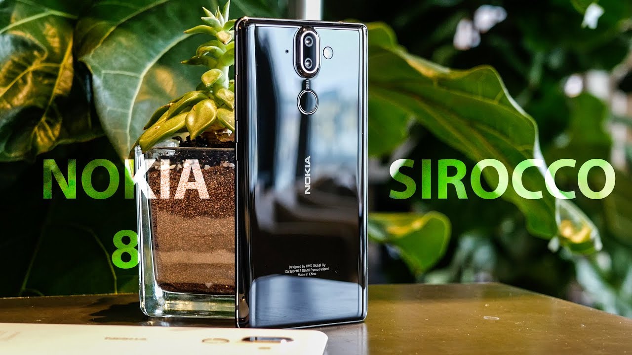 Nokia 8 Sirocco: как выглядит эксплюзив? Cравнение Nokia 8 Sirocco vs ...