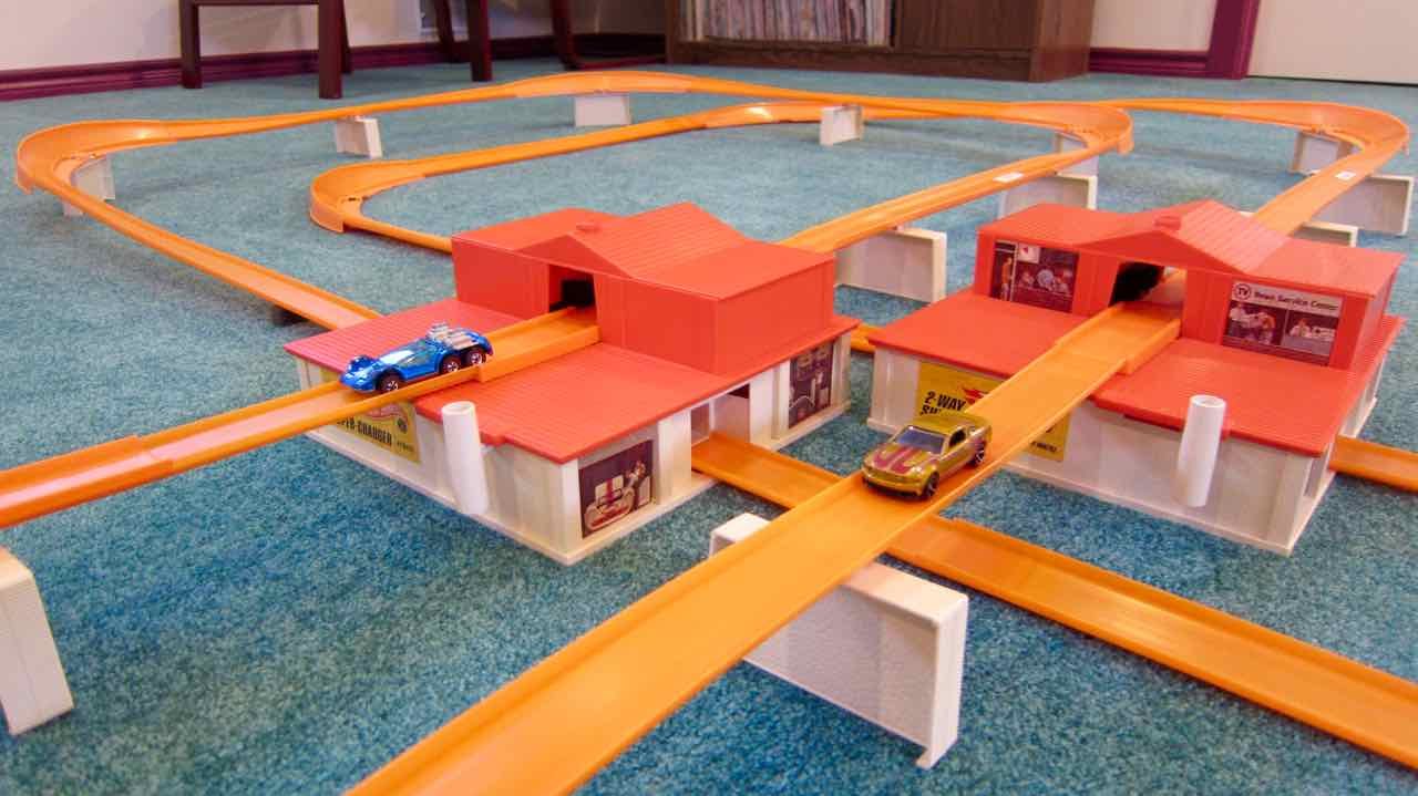 old hot wheels track sets