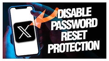 How To Disable and Disallow Password Reset Protection On X Twitter App - Full Guide