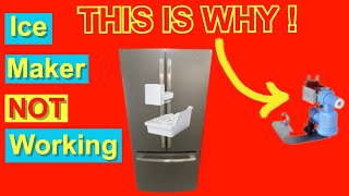 Fridge Ice Maker FIX ! Quick & Easy  Water Inlet Valve