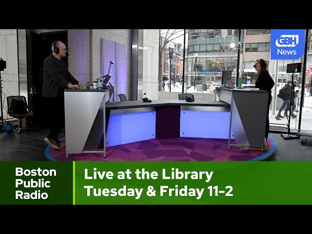 Boston Public Radio Live from the Boston Public Library, Tuesday, August 16