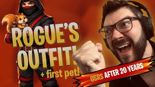 Osrs Return After 20 Years Full Rogues Outfit And First Pet