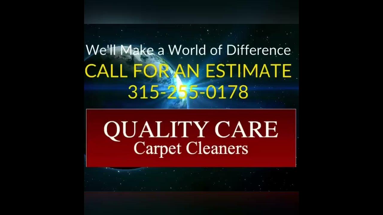🚨CLEAN CARPET ALLERT! in Auburn NY and Beyond Call Quality Care Carpet Cleaners 3152550178