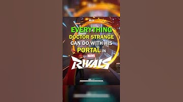 Everything Dr Strange Can do with his Portal in Marvel Rivals  #marvelrivals #gaming #marvelgames