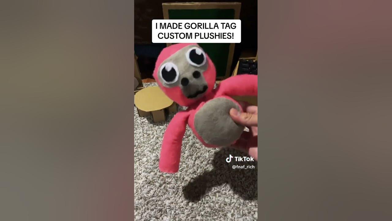 I Made GORILLA TAG Custom Plushies! #gorillatag #plush #shorts