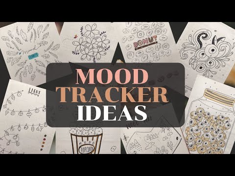 วางแผนกับฉัน ll Mood Tracker Ideas for Bullet Journal