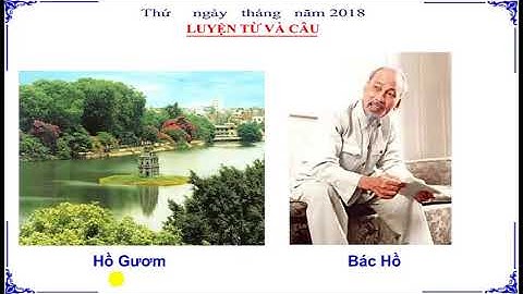 Bài LTVC lớp 4 tuần 7: Cách viết tên người tên Địa lí Việt Nam