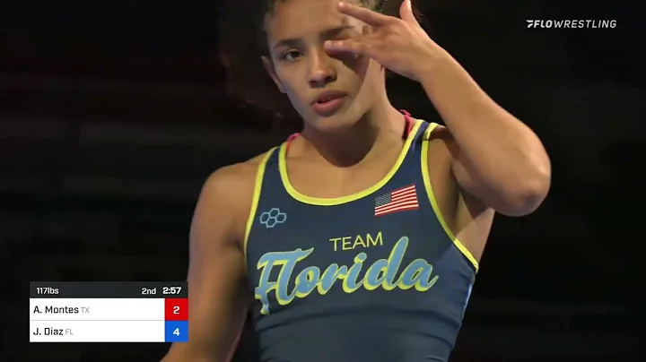 117 Lbs Final - Alexis Montes, Texas Vs Juliana Di...